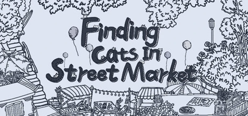 Finding Cats In Street Market Image