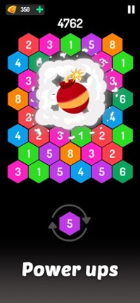 Merge Hexa: Number Puzzle Game Image