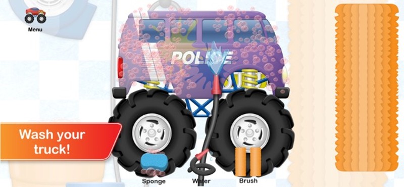 Monster Truck Doodle Image