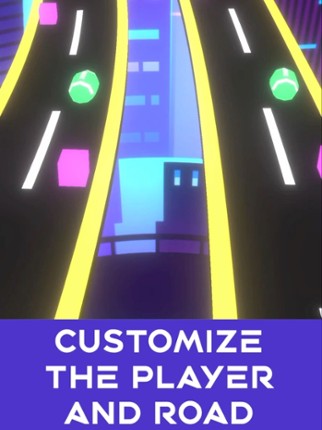 Neon Rush: Color Ball Road Run Image