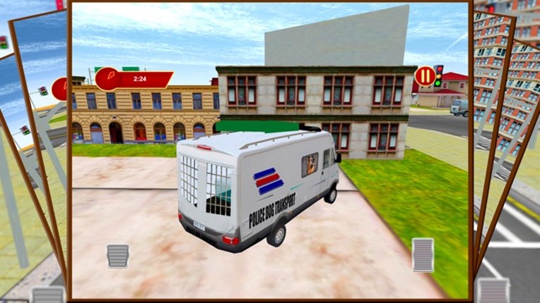 Police Dog Transporter truck – Police Cargo Sim screenshot
