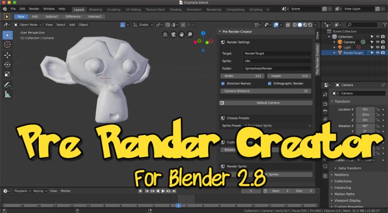 Pre Render Creator - PRC Image