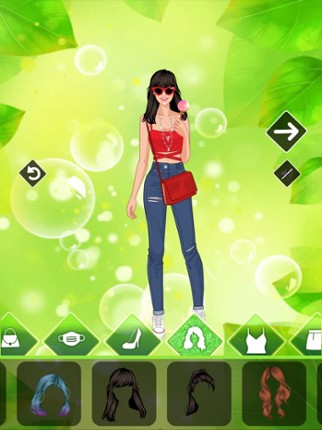 Sunny spring dress up screenshot