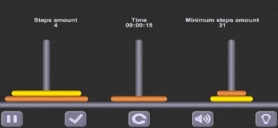 The Tower of Hanoi Math puzzle Image