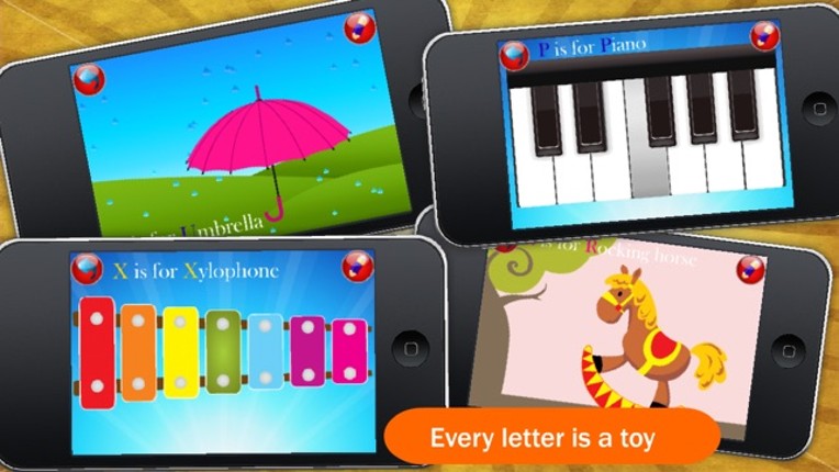 Amazing Letters &amp; Numbers –Interactive Writing Game for Kids! screenshot
