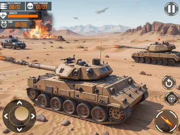 Army Tank Battle War Machines Image