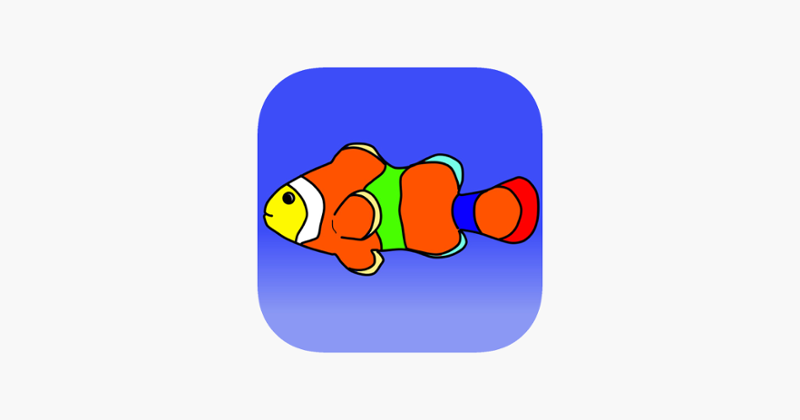 Coloring Book Fish Aquarium Image