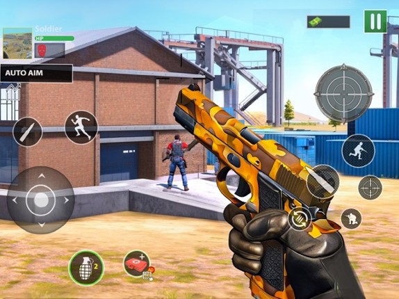 Firing Commando Fire Battle 3D screenshot