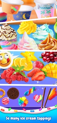Frozen Ice Cream Roll Desserts screenshot