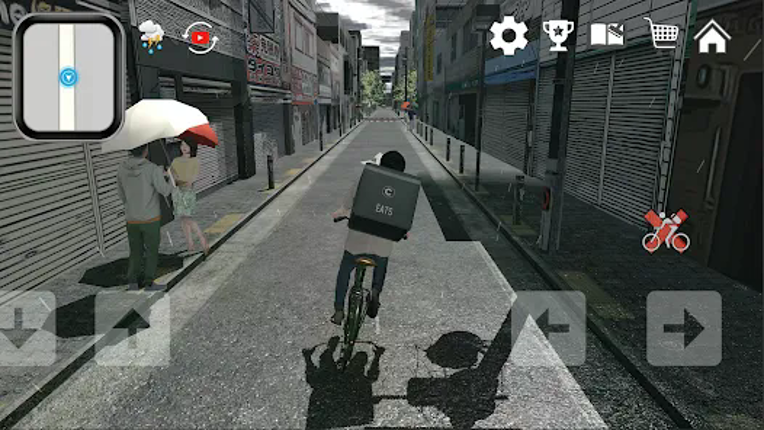 Delivery Food Sim- Japan Osaka screenshot