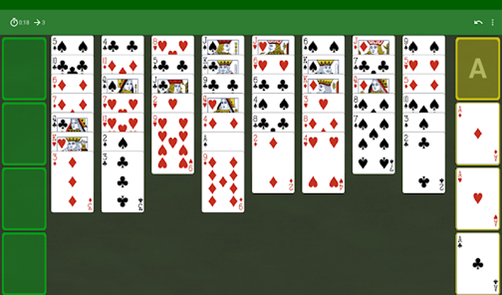 FreeCell screenshot