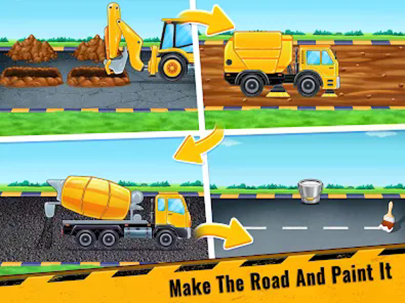 Kids Road Builder - Kids Games Image