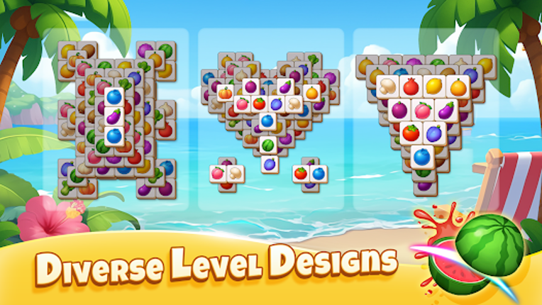 Matching Mahjong: Fruit Splash Image
