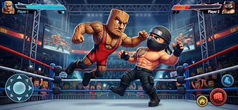 WrestleRot: Ring Fighting Game screenshot