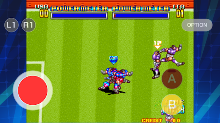 SOCCER BRAWL ACA NEOGEO Image