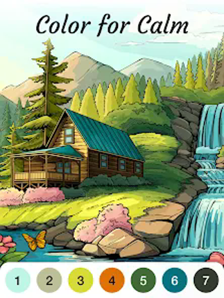 Zen Color - Color By Number Image