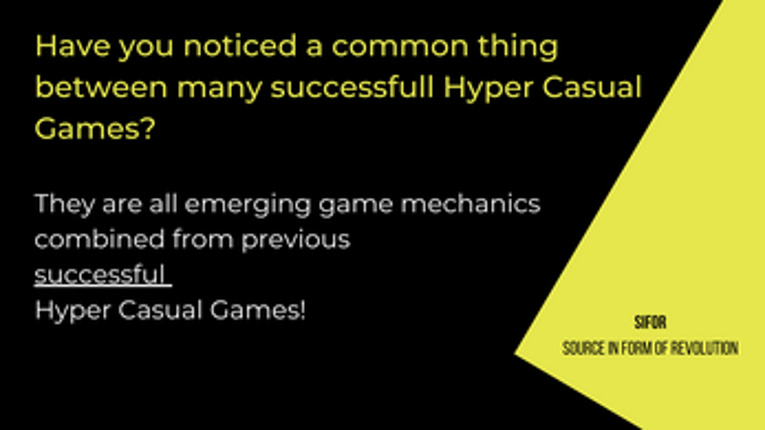Hyper Casual Games Idea Generator screenshot