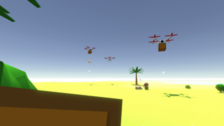 Palm Island 2048 screenshot