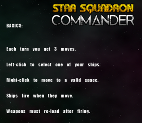 Star Squadron Commander screenshot