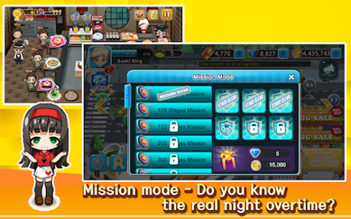 Cooking Sushi King screenshot