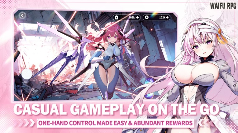 Goddess of Fate: Anime RPG screenshot