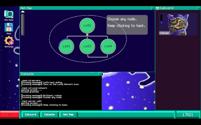 Hacker Cats screenshot
