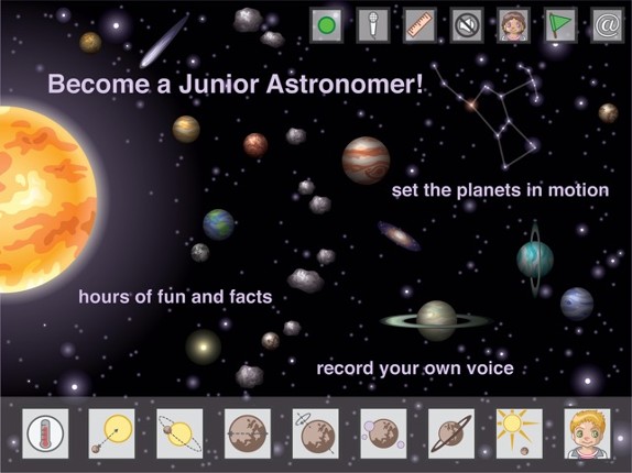 Junior Astronomer Solar System Adventure screenshot