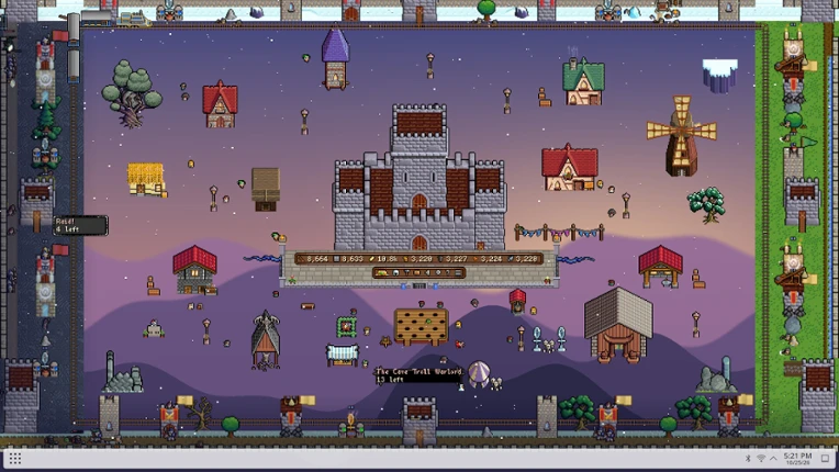 Little Bastion — A Tiny Kingdom That Defends Your Desktop screenshot