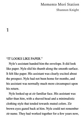 Memento Mori Station Image