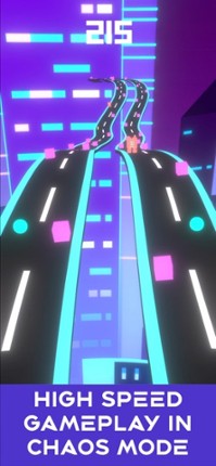 Neon Rush: Color Ball Road Run screenshot