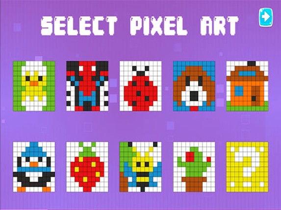 Pixel Coloring kids Game Cover