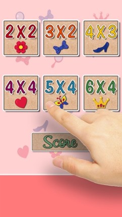 Princesses Find the Pairs Learning Game for 3 – 5 screenshot
