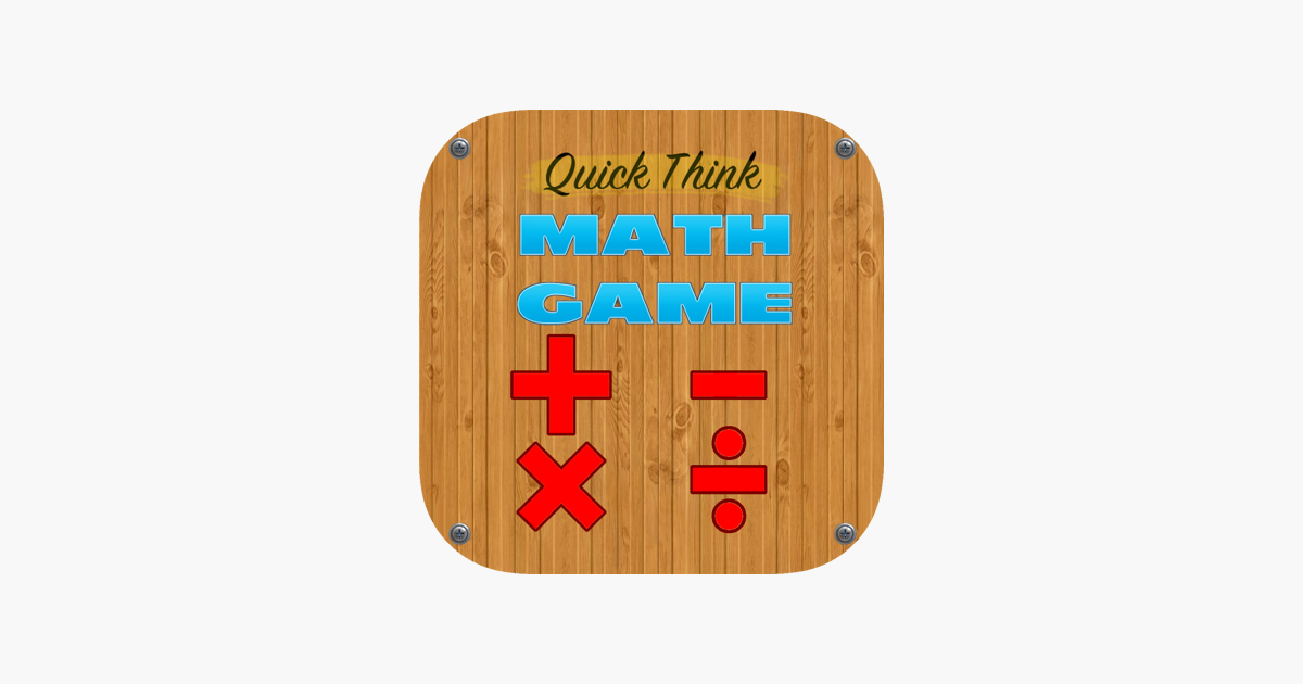 Games like Quick Think Math Game