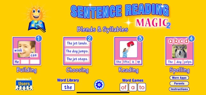 SENTENCE READING MAGIC 2 screenshot