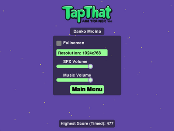 TapThat - Satisfying Aim Trainer Image