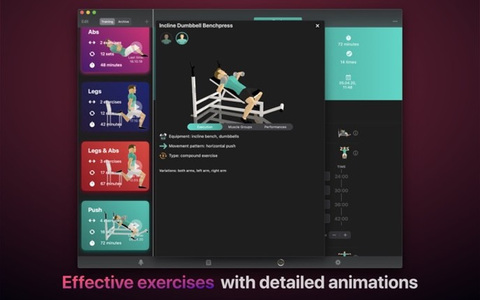 Treeceps: Fitness Workout Game screenshot