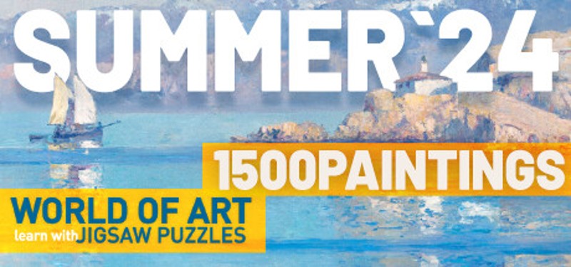 WORLD OF ART learn with JIGSAW PUZZLES Game Cover