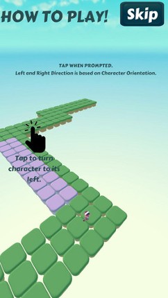 Zigzag Maze Runner Image