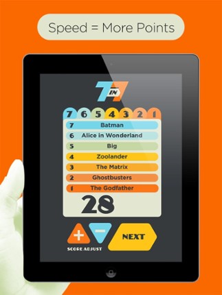 7 in 7: Pop Culture Party Game screenshot