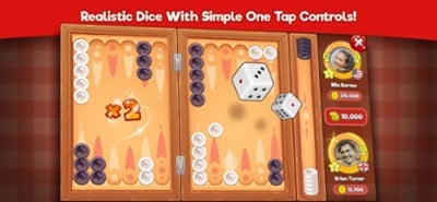 Backgammon Stars: Board Game Image