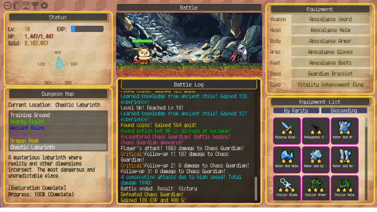 Desktop Pomeranian Fantasy screenshot