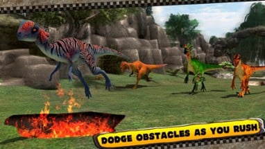 Dinosaur Race 3D Image