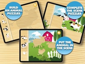 Farm Animal Puzzle Image