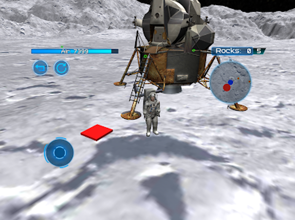 Moon Lander 3D Simulator screenshot