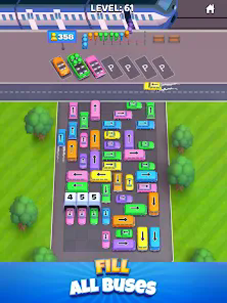 Bus GO! Car Sorting Puzzle screenshot