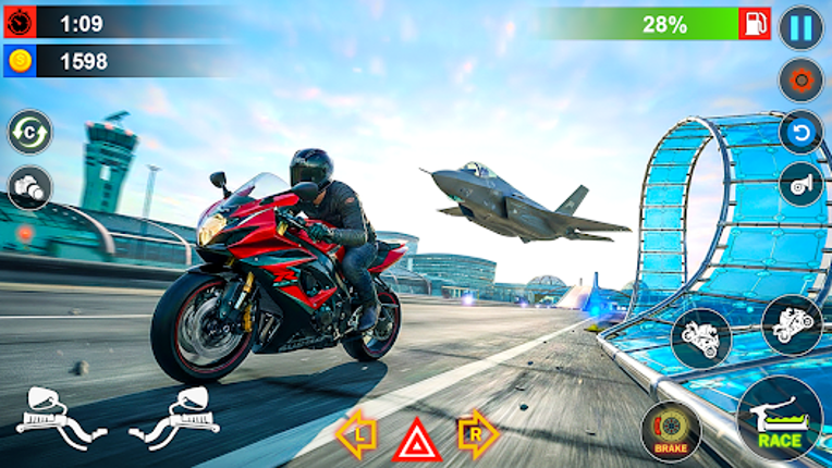 City Moto Bike Racing Game 3D Image