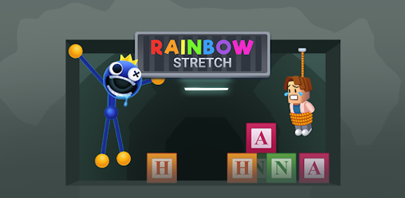 Rainbow Stretch - Blue Monster screenshot