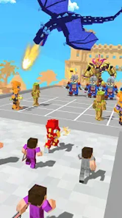 Hero Craft Run 3D screenshot
