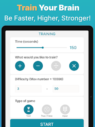 Brain Games: Math and IQ Test Image