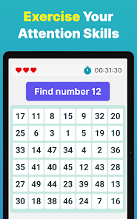 Brain Games: Math and IQ Test screenshot